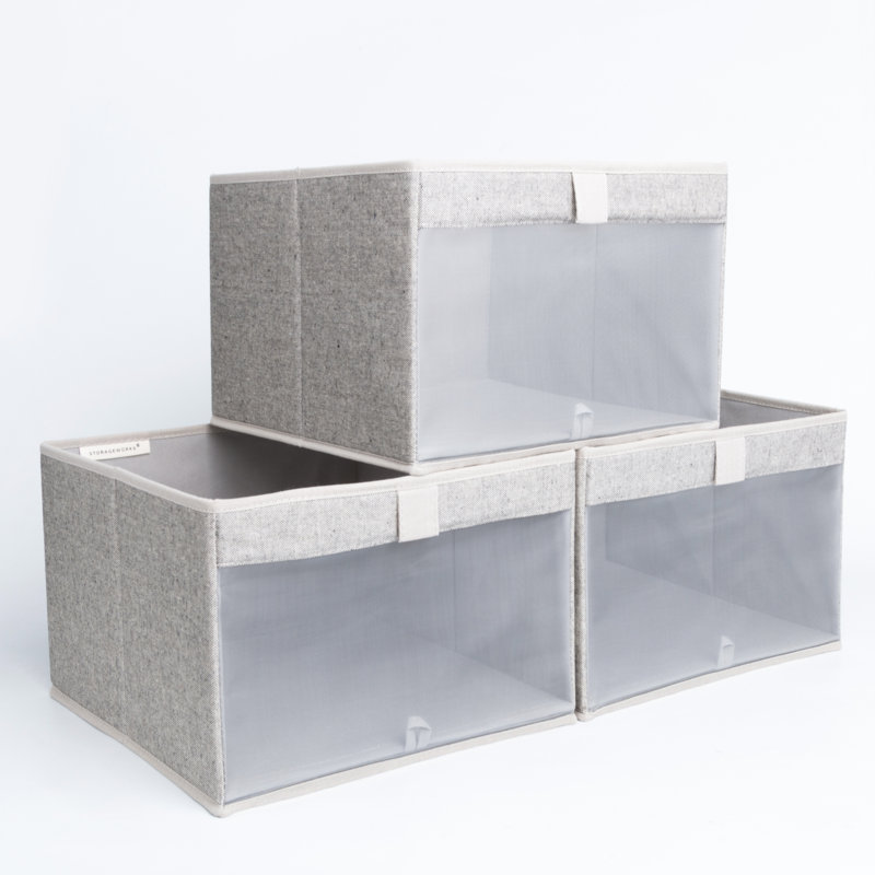 Rebrilliant Fabric Storage Bin Set & Reviews Wayfair